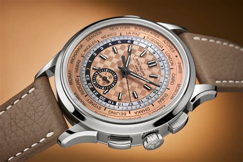 patek philippe world time flyback chronograph